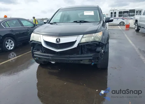 2011 Acura Mdx z USA, uszkodzony, nr VIN 2HNYD2H28BH543498